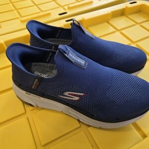 Skechers Slip ins Go Walk Men Navy Memory Foam Comfort Hands Free Size 10 Extra